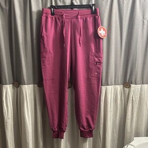 White Cross scrub pants medium petite